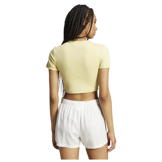 Adidas Γυναικεία κοντομάνικη μπλούζα Essentials Rib Tee